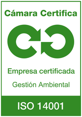 Cámara Certifica — Empresa certificada ISO 14001 en gestión ambiental